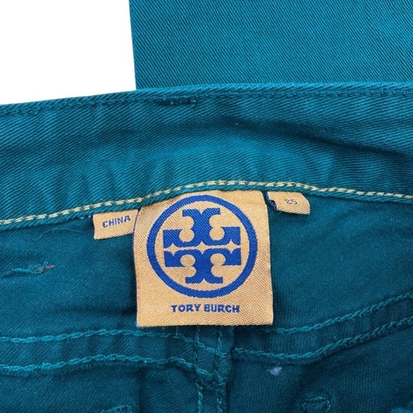 Tory Burch Ivy Green Super Skinny Jeans - Picture 6 of 15